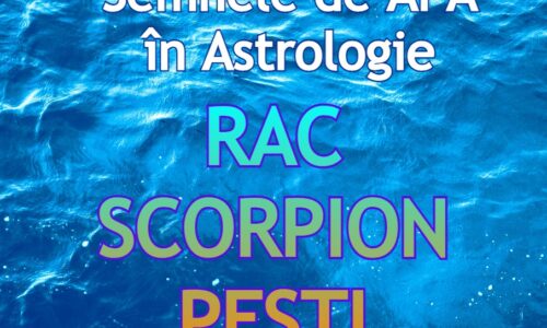 Semnele de APĂ în Astrologie